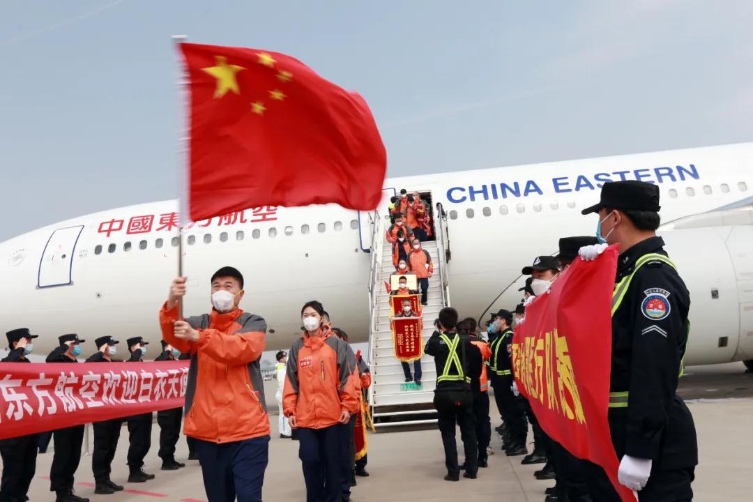 凱旋！西安國際醫(yī)學(xué)中心醫(yī)院支援湖北醫(yī)療隊(duì)回家