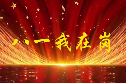 致敬建軍95周年！八一我在崗！